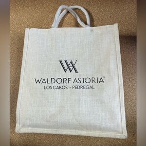 Waldorf Astoria Beach Los Cabos Pedregal Beach Bag Tote (Rare)